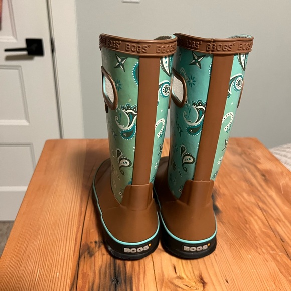 BOGS Unisex-Child Rain Boot Western (Toddler/Little Big Kid) 12 - Picture 3 of 5